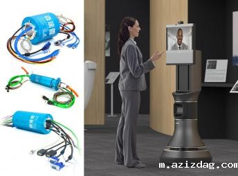 滑环在宽频总线滑环思科网真机器人中的应用