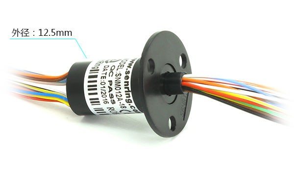 米兰app体育官方入口下载手机版SNM012A-18帽式滑环实物结构图