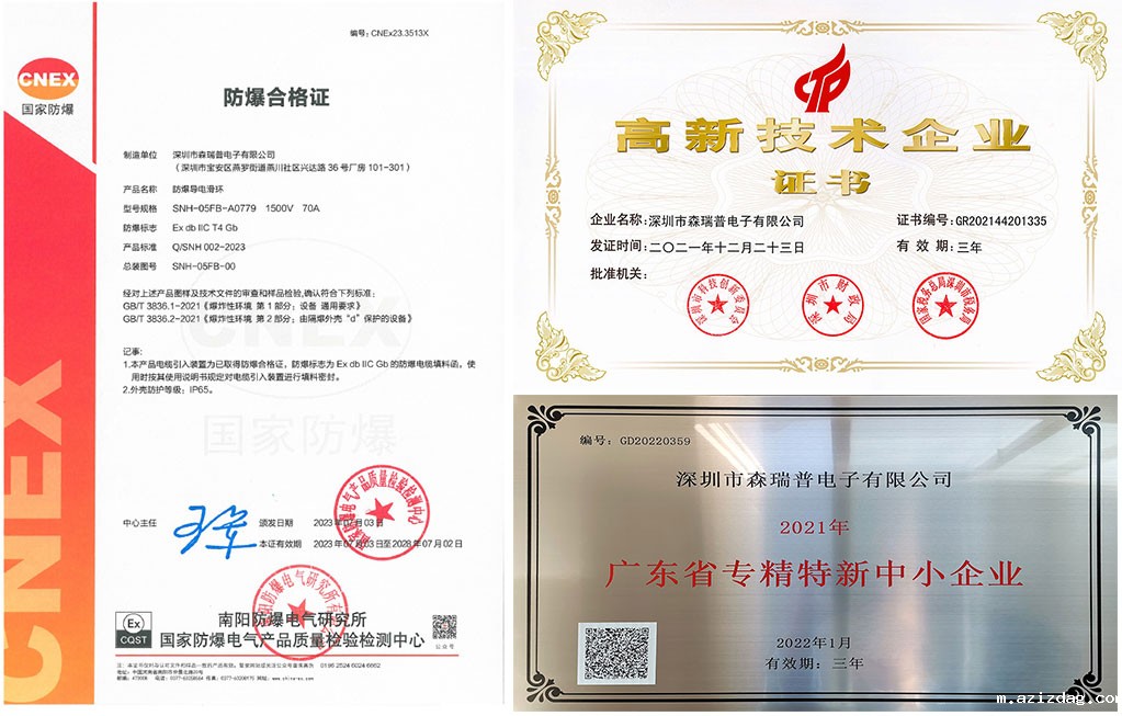 米兰app体育官方入口下载手机版荣获滑环行业国家高新技术企业